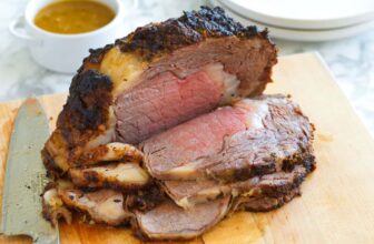 Ribeye Roast Recipe (Rosemary Mustard Crust)